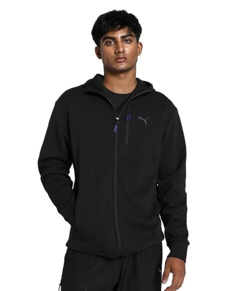 Puma Men's Cotton Blend Regular Jacket