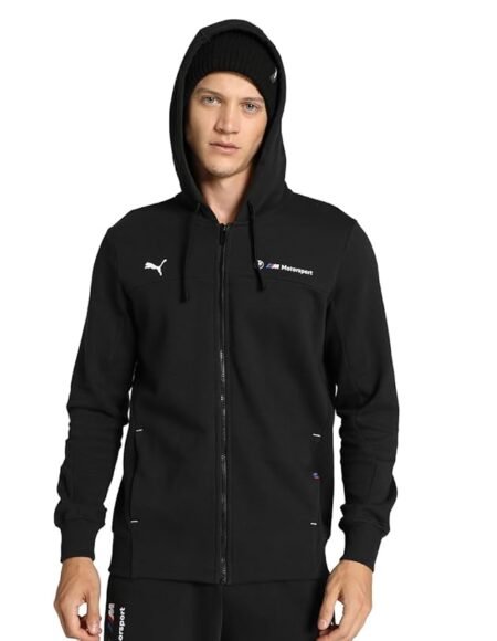 Puma Cotton Blend Men Standard Length Jacket